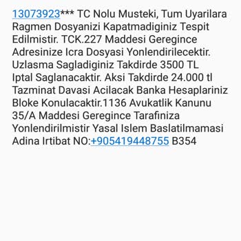 Global Satış Şikayet İlgili Makama