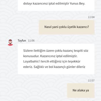 Loyalbahis Kazançları Asla Vermiyor