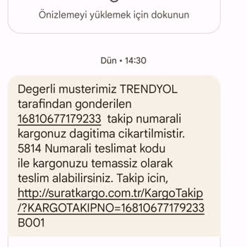Sürat Kargo Gelmeyen Kargo Kargomun Durumunu Öğrenmek İstiyorum