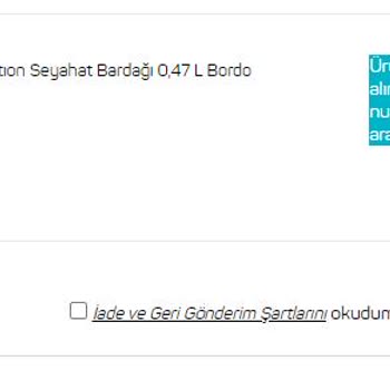 A101.com İade Hakkımı Engelliyor