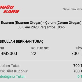Türkiye Otobüsçüler Federasyonu Müşteri Mağdur Edildi