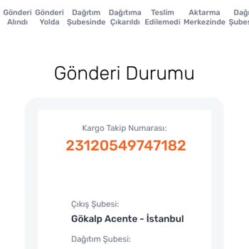 Sürat Kargo Ovacık Mikro Şikayet