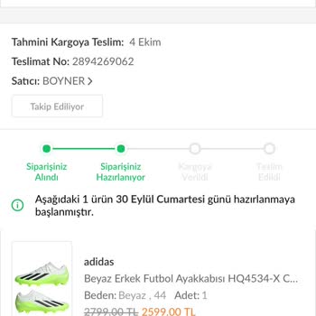 Trendyol Siparişim Kargoya Verilmiyor