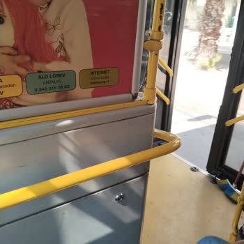 Antalya Büyükşehir Belediyesi Otobüs Klima Açık Değil