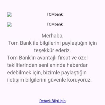 Tombank Mesajı