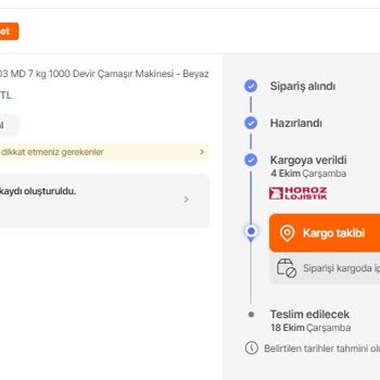 Horoz Lojistik Ürünü Adrese Getirmedi Gel Kendin Al Dedi.