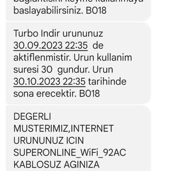 Superonline Olmayan Abonelik İçin Fatura Kesti Ve İşlemimi Yapmadı.