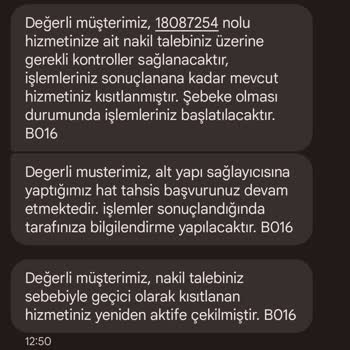 Vodafone Net Nakil İşlemi Akıl Dışı Yöntemler