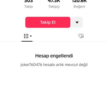 TikTok Haksız Yere Benim Joker760476 Hesabım Kapandı