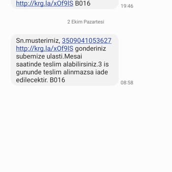 Trendyol'dan Verdiğim Sipariş