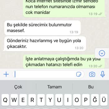 Sendeo Kargo Sorunları Ve Mağduriyet