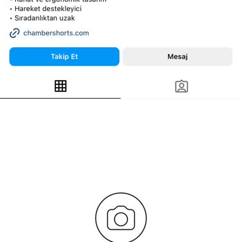 Chamber Shorts Ürün Göndermiyor