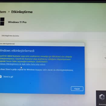 Pintipin'den Satın Alınan Geçersiz Ürün Anahtarı Problemi