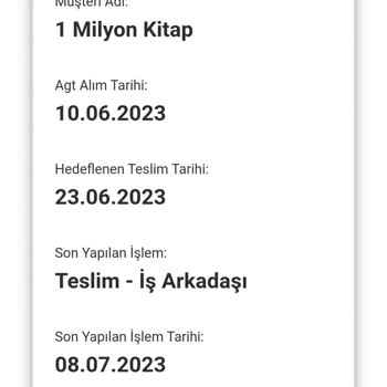 AGT Kurye (aynigunteslim.com) Paket Teslimat Sorunu