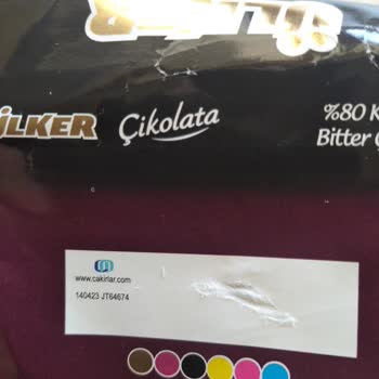 Ülker Bitter Çikolata Nin Tadında Bozulma Var