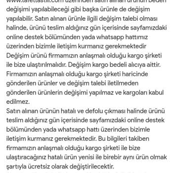 Tafetta Still Değişim Yok Yalanı