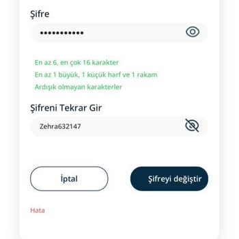 Lifebox Şifre Yenileme Sorunu