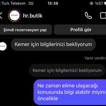 H&R Butik Eksik Ürün Gönderilmesi