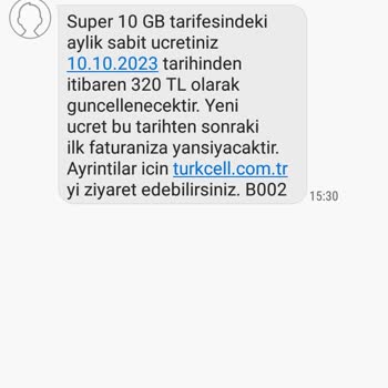 Turkcell Faturalıdan Faturasıza Geçiş