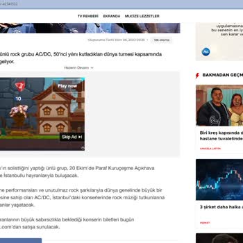 Biletix AC/DC Konseri Hakkında Şikayet