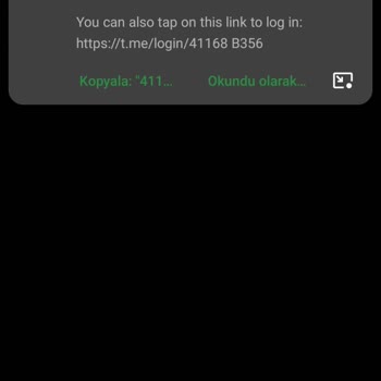 Benim Onayım Olmadan Telegram Açmak