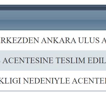 Kuryenet Ankara Ulus Şubesi Kargomu Teslim Etmiyor