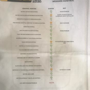 Auto King Araç Ekspertizi Eksikleri