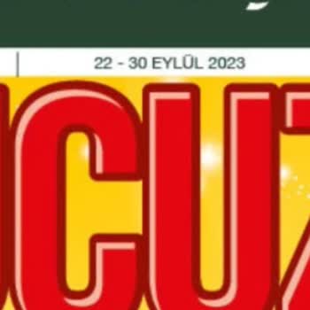 Özkuruşlar Geçen Ayın Broşürü Bu Aya Yansıtılması