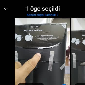 Cosori Kusurlu Üründe Para İadesi Alamadım