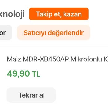 Hepsiburada Bomboş Kargo Poşeti