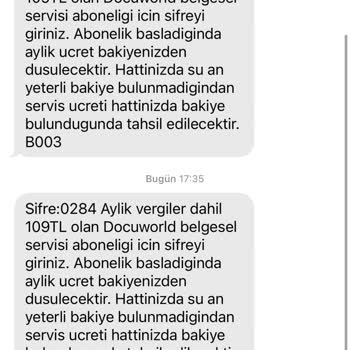 Vodafone Üyelik Haberim Yokken Yapılan Yanlışlar