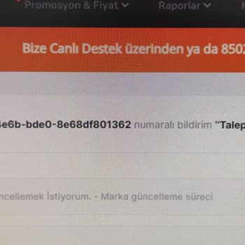 Trendyol Marka Güncelleme Yapmıyor