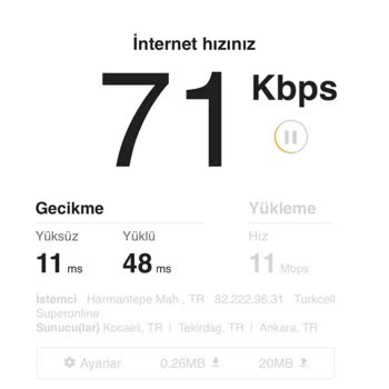 Superonline İnternet Hız Sorunu