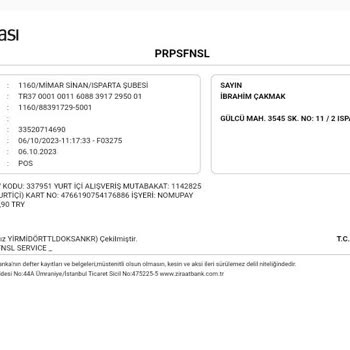 Nomupay Para Çekmiş Paramı Geri Ödensin