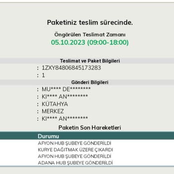 UPS Türkiye Kargonun Türkiye'ye Gezintiye Çıkması