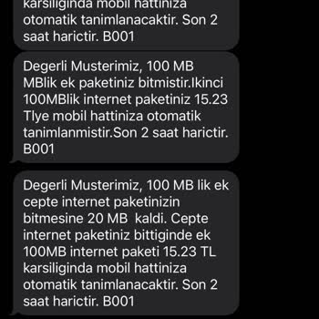 Türk Telekom'un Haksız Kazancı Ve İtiraz Kabul Etmemesi