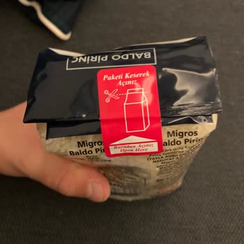 Migros Pirinçte Kurtlar Var
