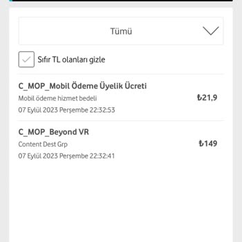 İradem Dışında Beyond VR Adındaki Servise Üye Yapılmışım.