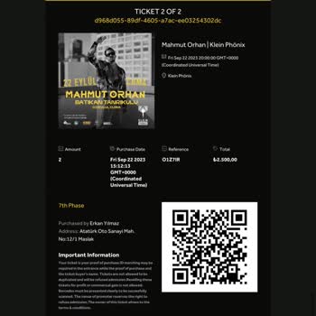 Klein Phönix Klein Phoenix Etkinliği İle İlgili İade Sorunu