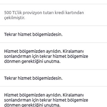 TikTak Kirala Provizyon Ve Firmanın Umursamaz Davranması