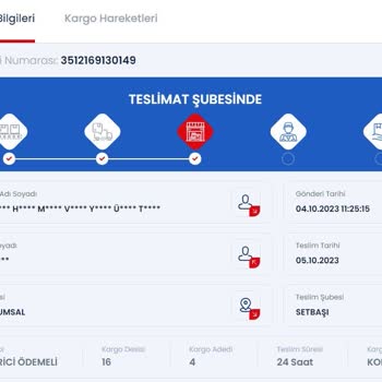 Aras Kargo Kargo Teslimat Problemi (Teslim Edilmeden, Edildi İbaresi)