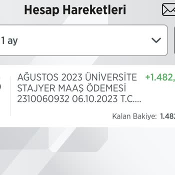 İstanbul İl Sağlık Müdürlüğü Ulusal Staj Ücreti