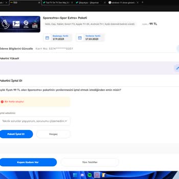 Tod TV Üyelik İptali Sağlanmıyor