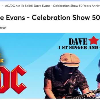 Biletix 20 Ekim 2023 AC/DC Konseri