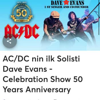 Biletix 20 Ekim 2023 AC/DC Konseri