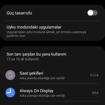 Samsung Telefon Galaxy Watch 5 Pro Güncelleme Sonrası Şarj