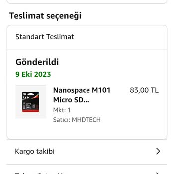 Amazondan Yanlış Sipariş Gönderildi.