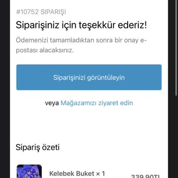 Sevgilimehediyem.com Ödeme İade Başvurusu