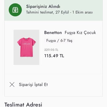 Boyner Siparişimi Göndermiyor... Teslim Edilememe Sorunu.