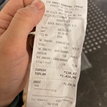 Zara Değişimimin Yapılmaması Konusunda Mağdur Edildim